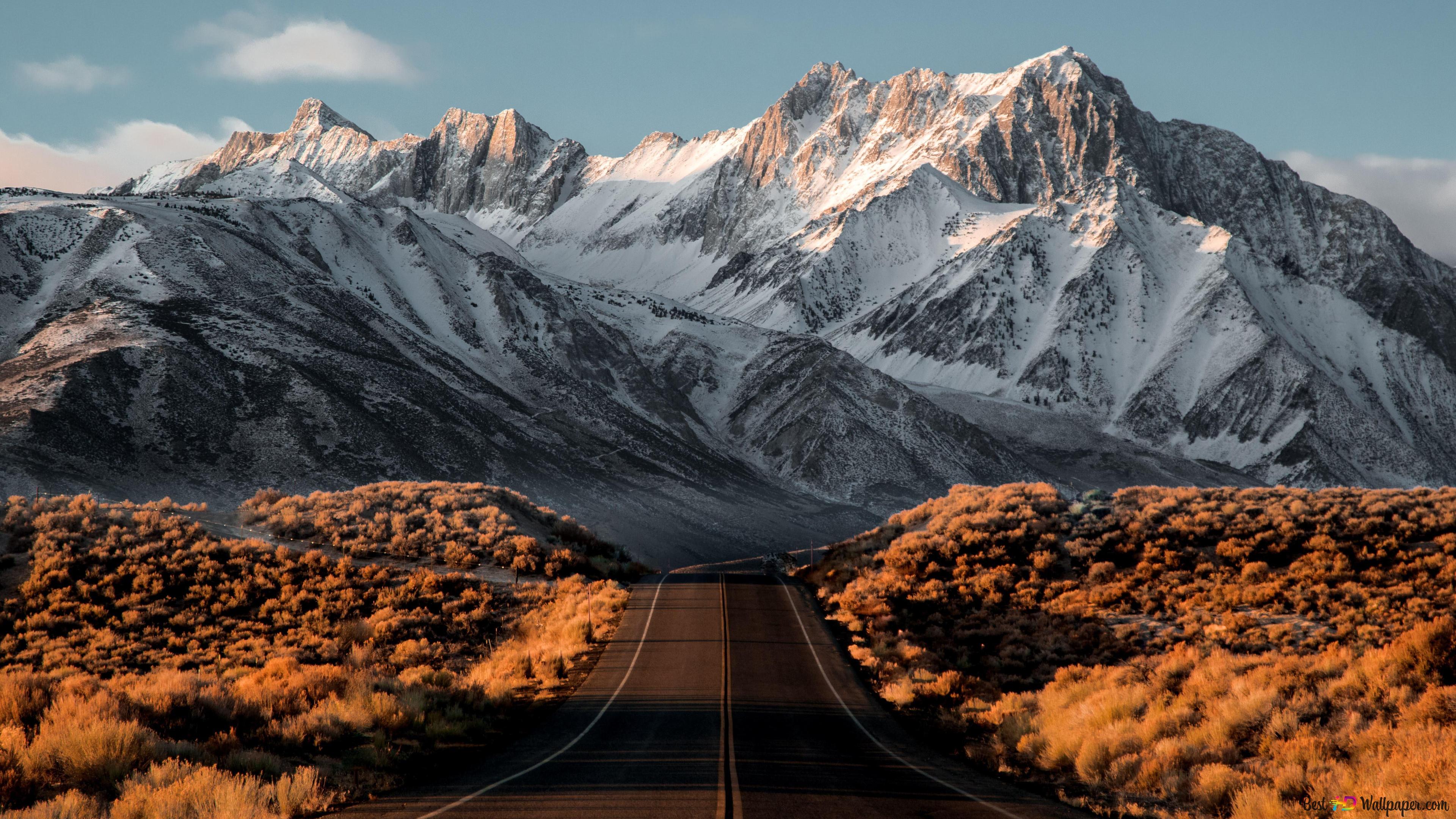 Asphalt Road Landscape Wallpapers