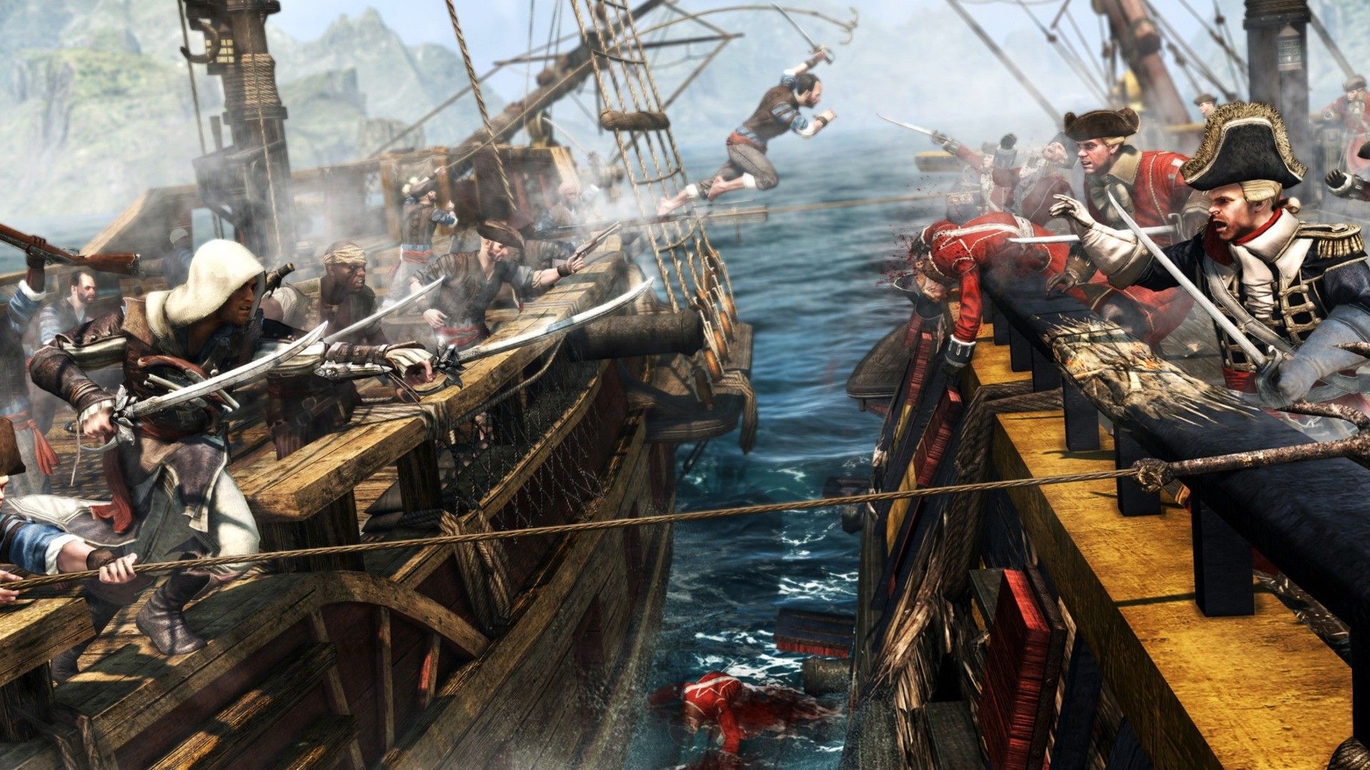 assassins creed 4 black flag ship combat Wallpapers