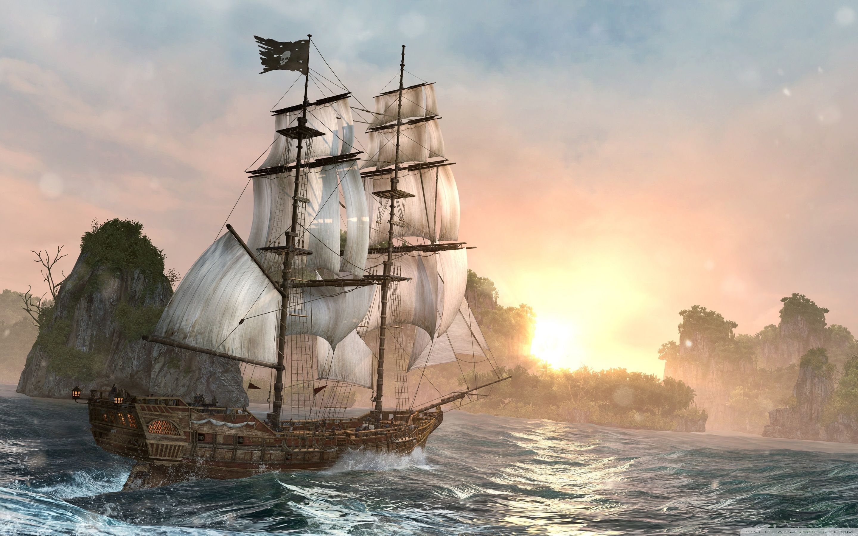 assassins creed 4 black flag ship combat Wallpapers