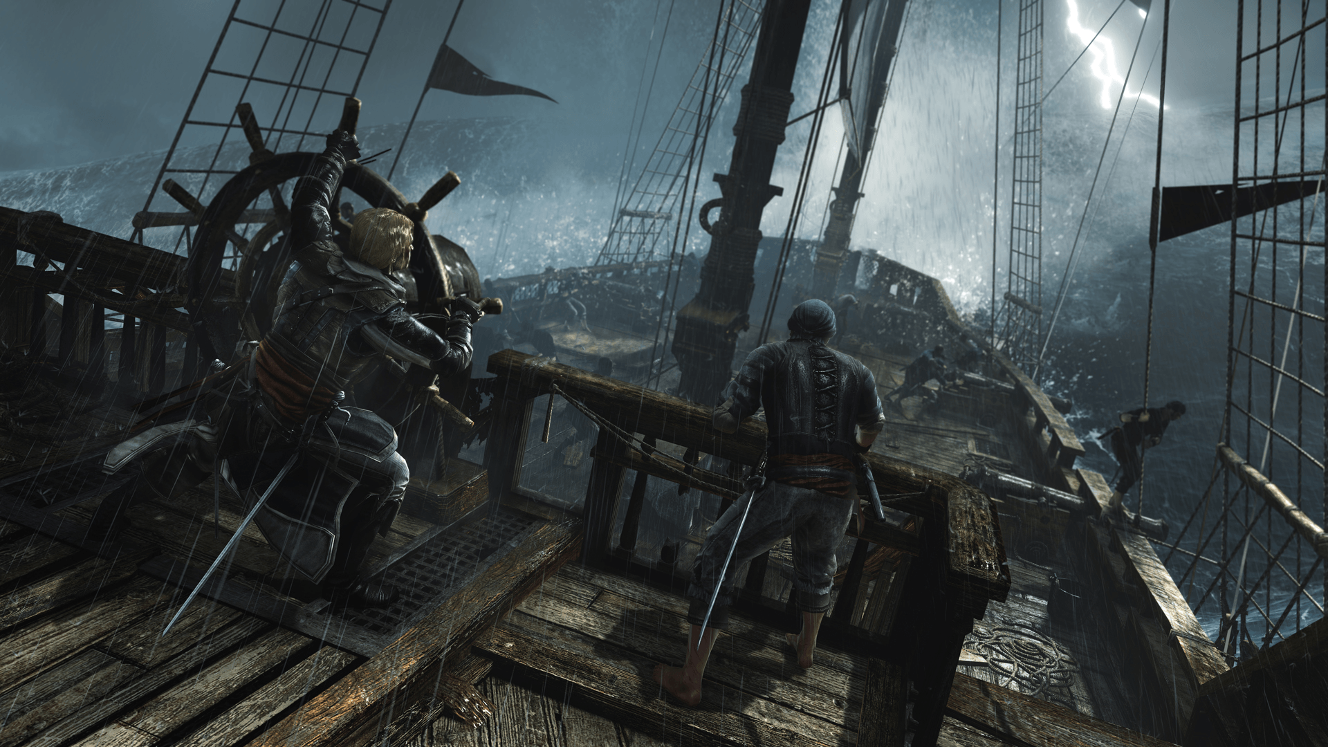 assassins creed 4 black flag ship combat Wallpapers