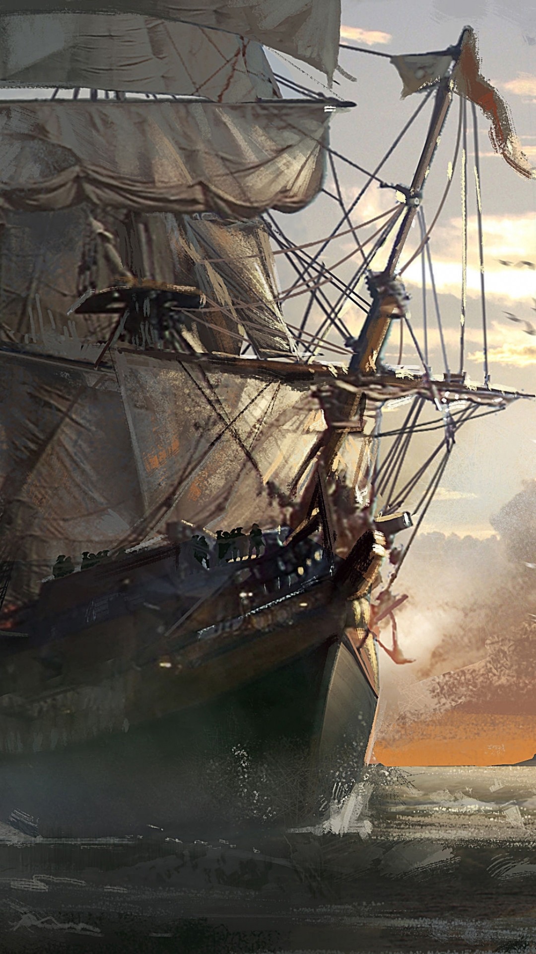 assassins creed 4 black flag ship combat Wallpapers