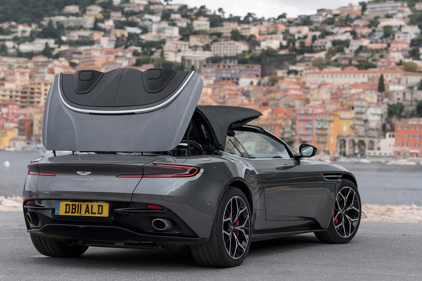 Aston Martin Db11 Volante 2018 Side View Wallpapers