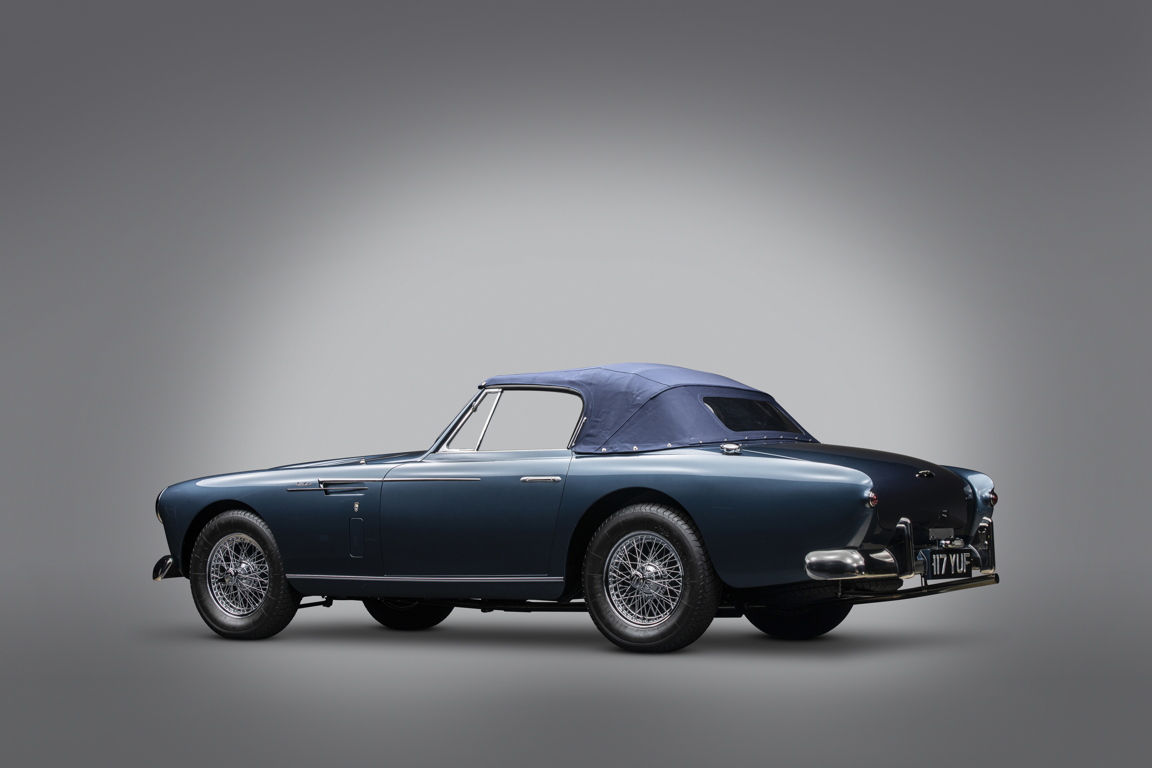 Aston Martin Db2 Blue Sport Car Wallpapers