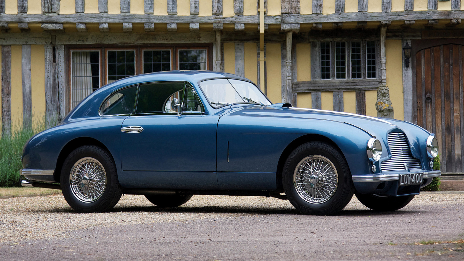 Aston Martin Db2 Blue Sport Car Wallpapers