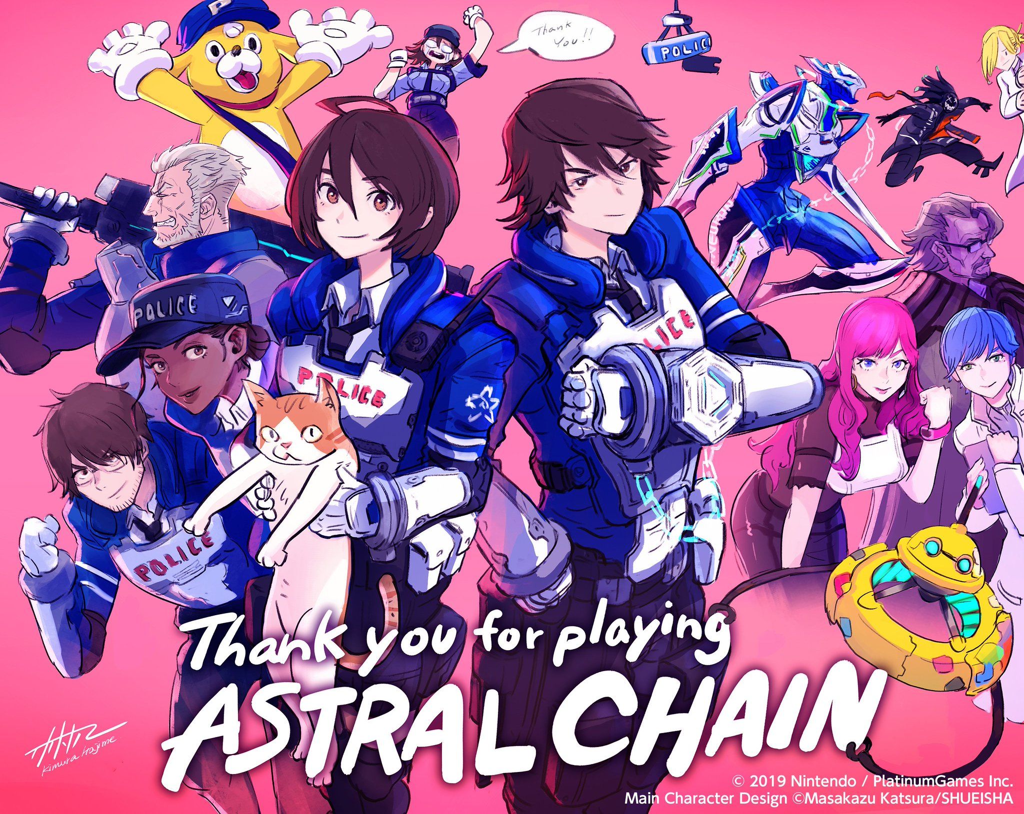 Astral Chain Wallpapers