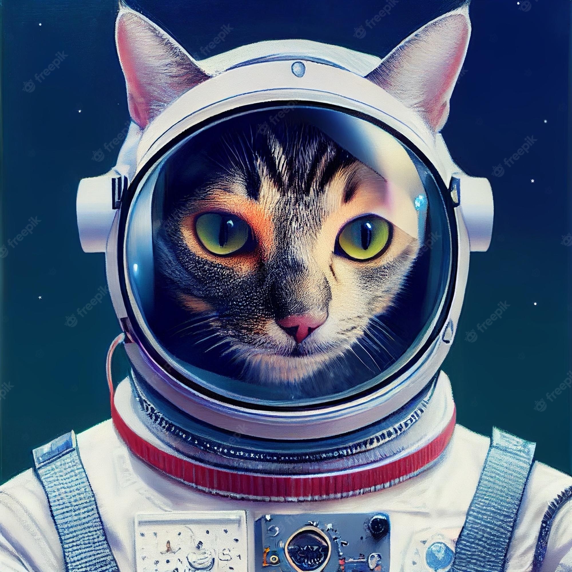 Astronaut Cat Wallpapers