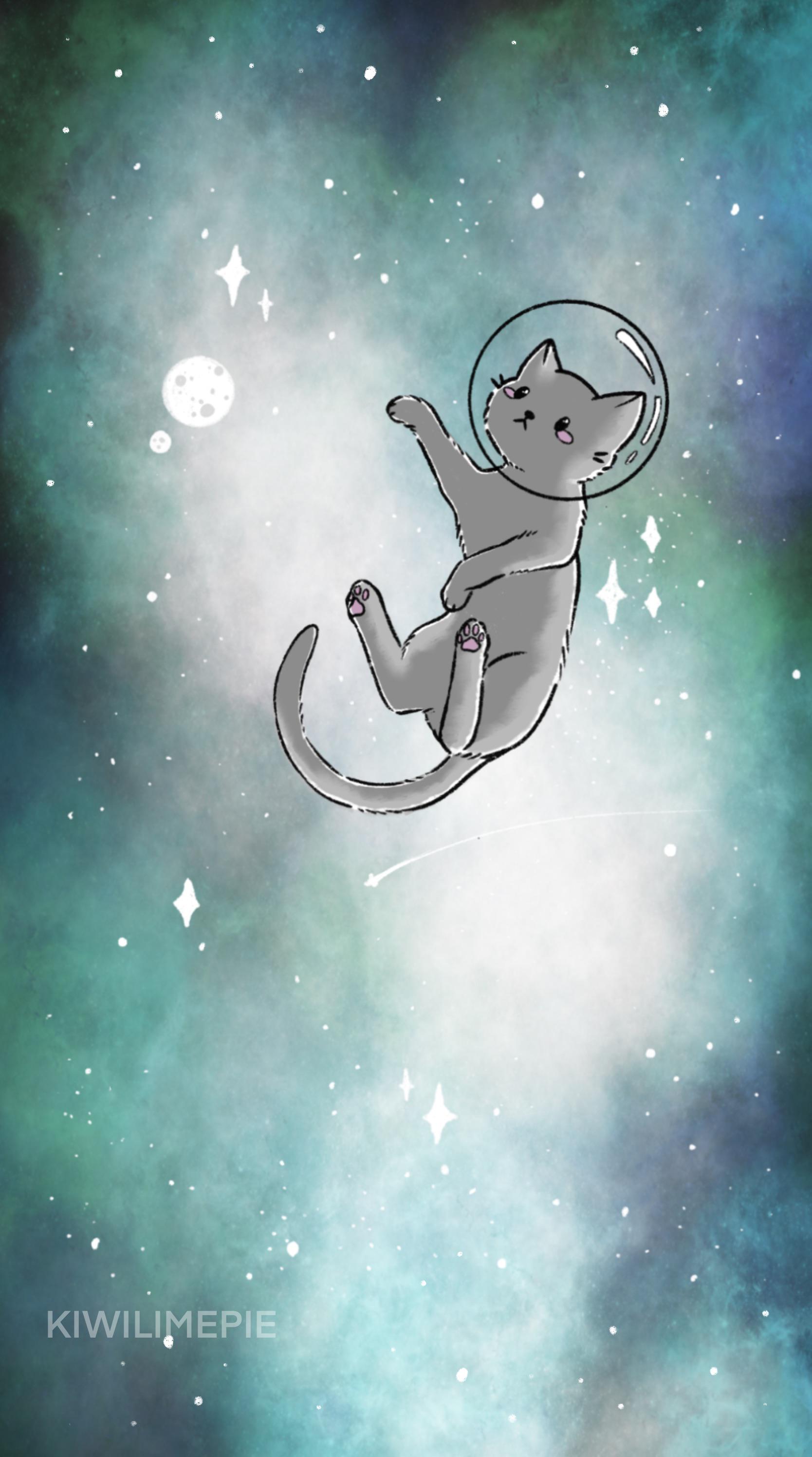 Astronaut Cat Wallpapers