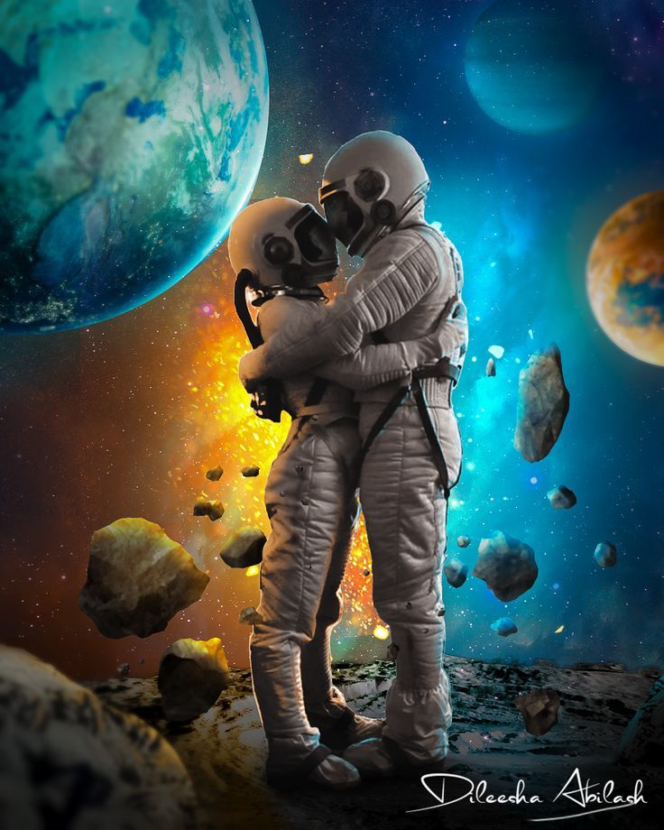 Astronaut Couple Wallpapers