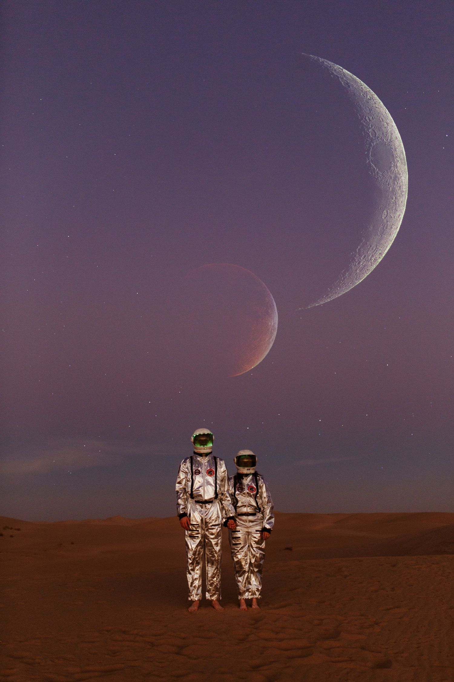 Astronaut Couple Wallpapers