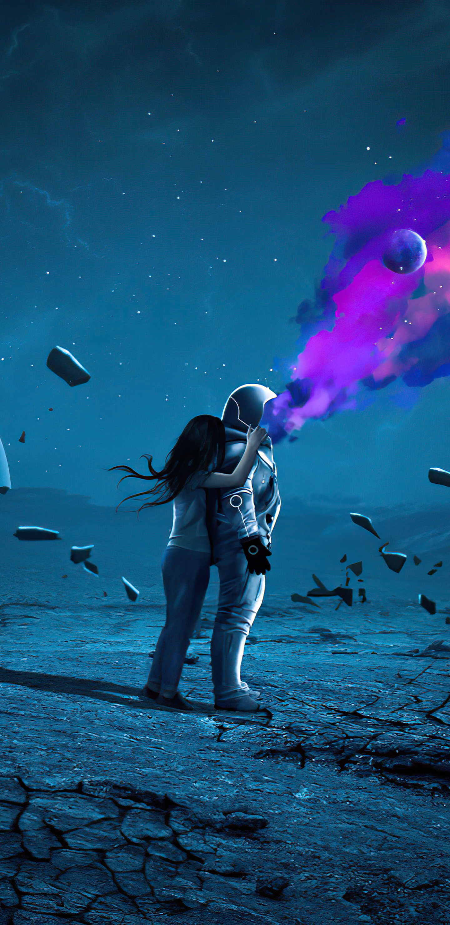 Astronaut Couple Wallpapers