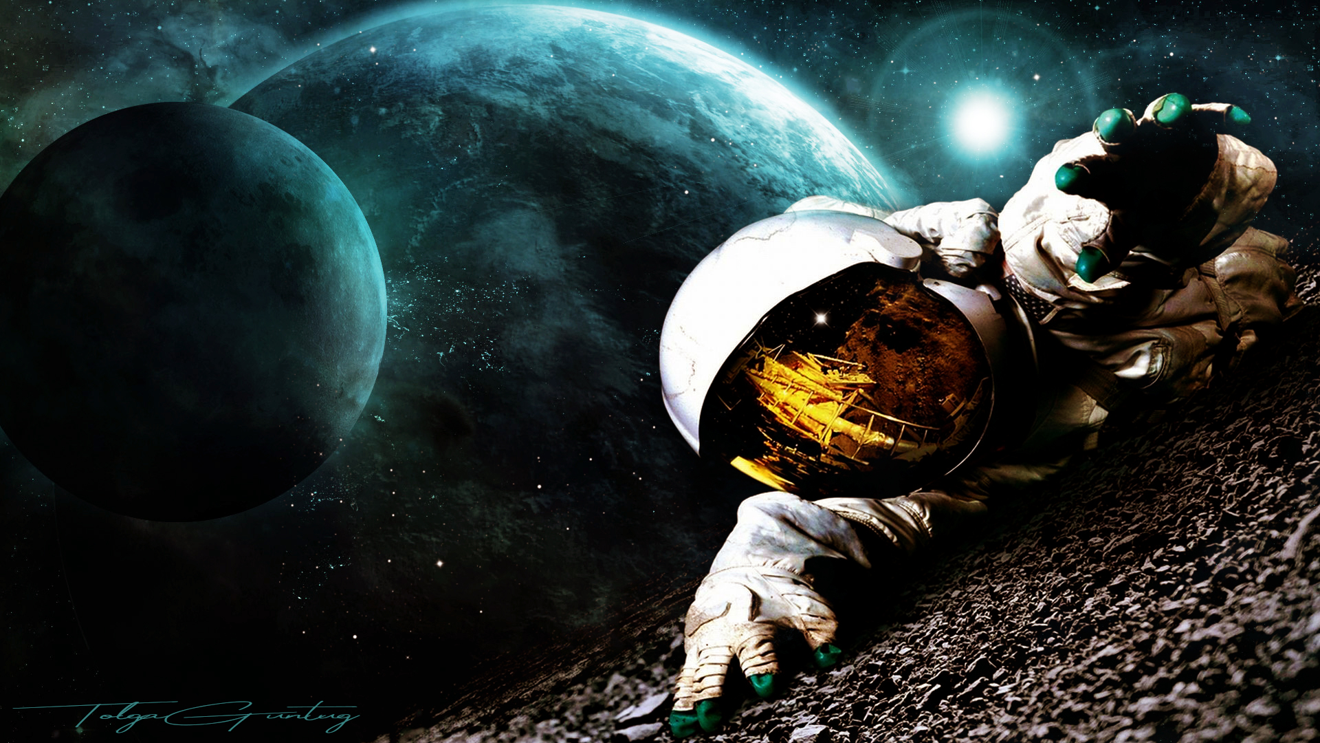 Astronaut Digital Art Wallpapers