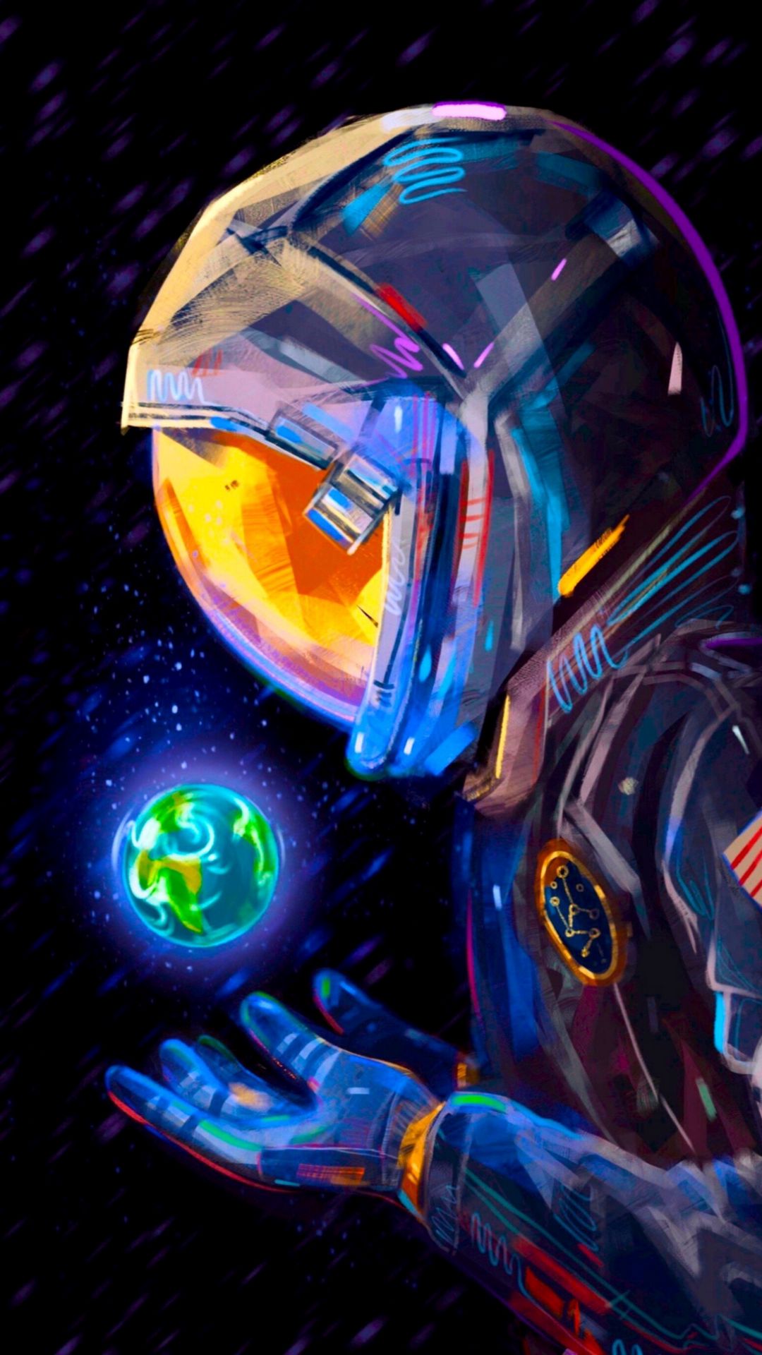 Astronaut In Galaxy Wallpapers