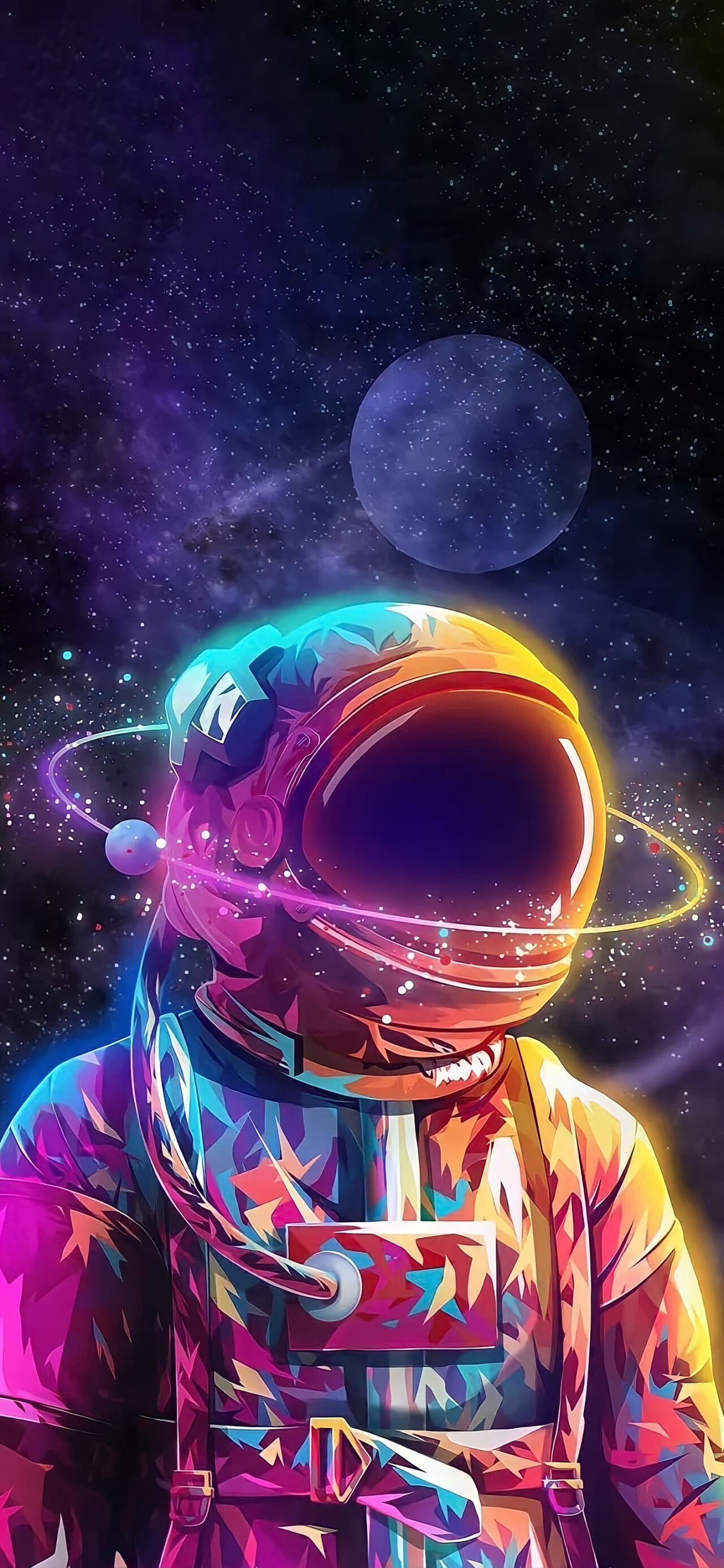 Astronaut In Galaxy Wallpapers