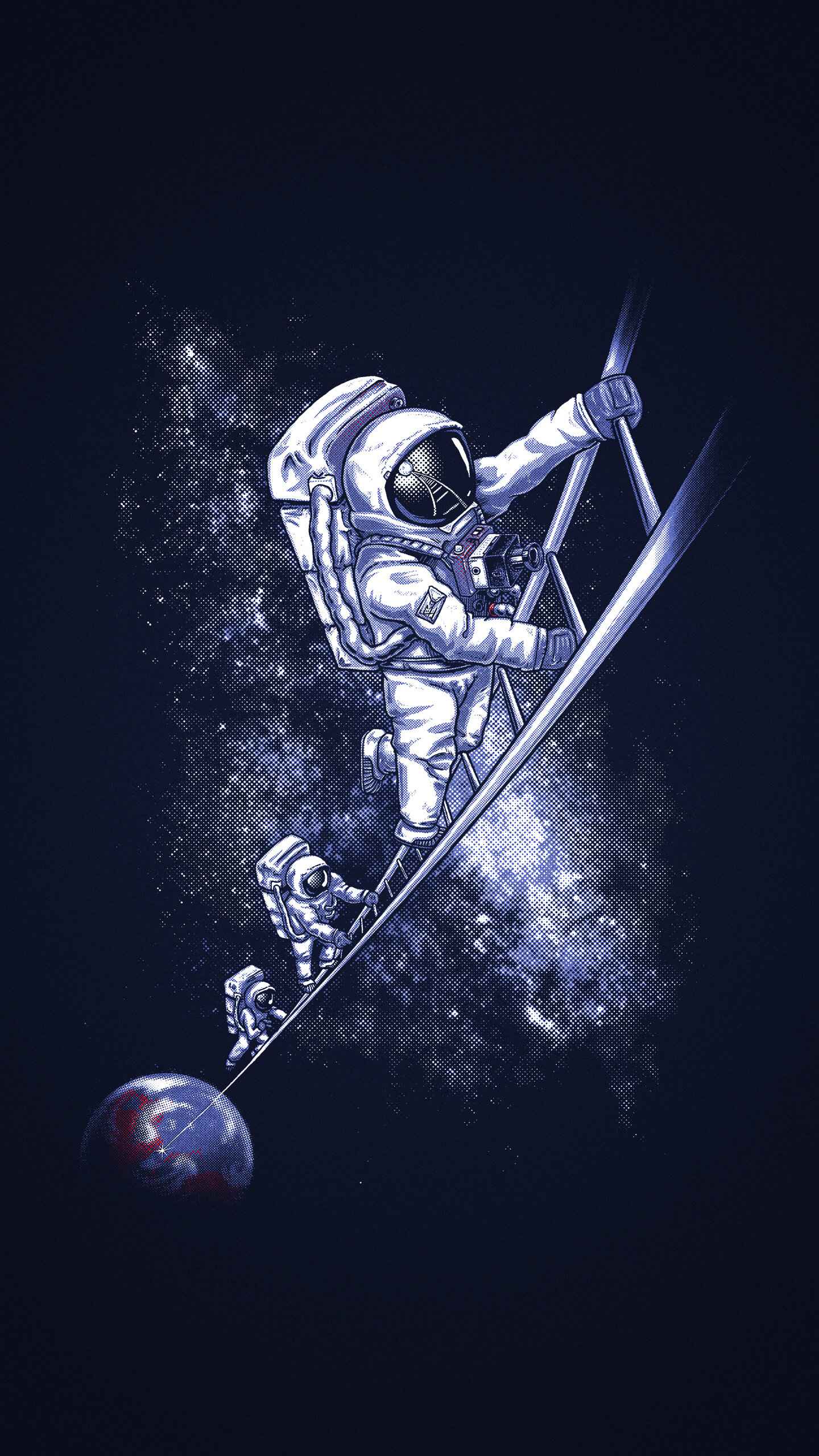 Astronaut In Space
 Wallpapers