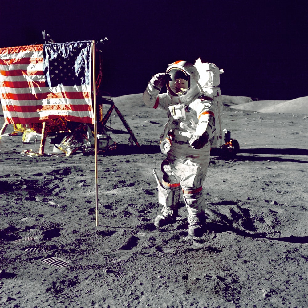 Astronaut On The Moon Wallpapers