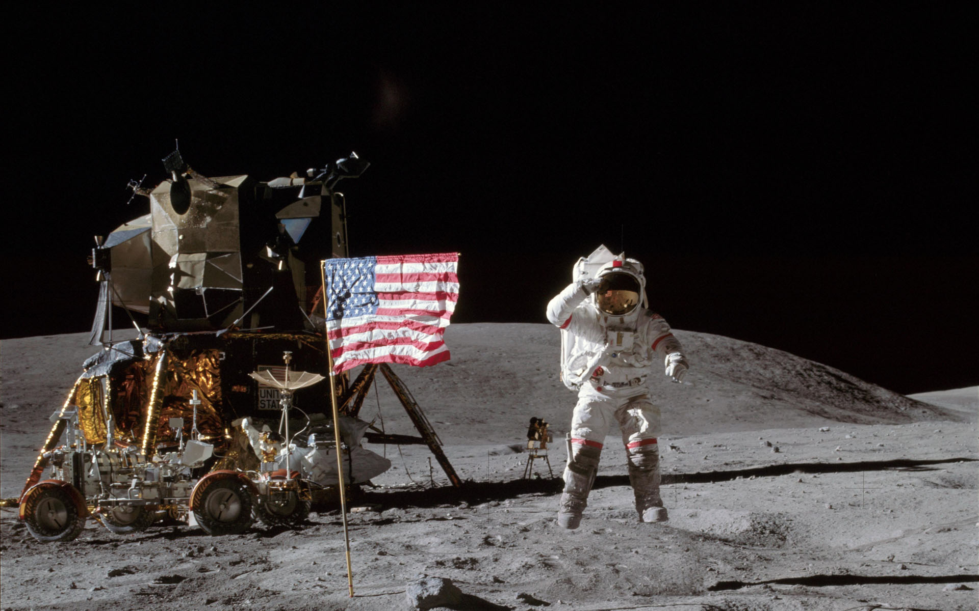 Astronaut On The Moon Wallpapers