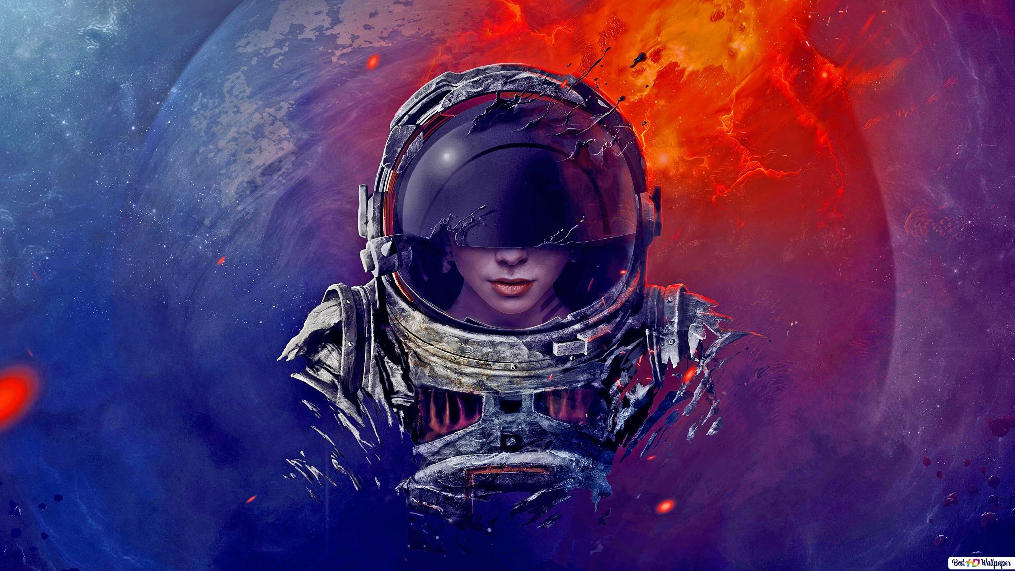 Astronaut Skull Space Suit Wallpapers