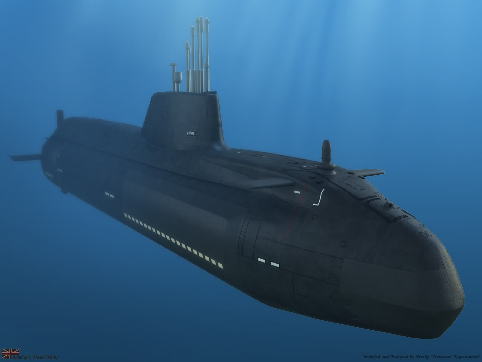 Astute-Class Submarine Wallpapers