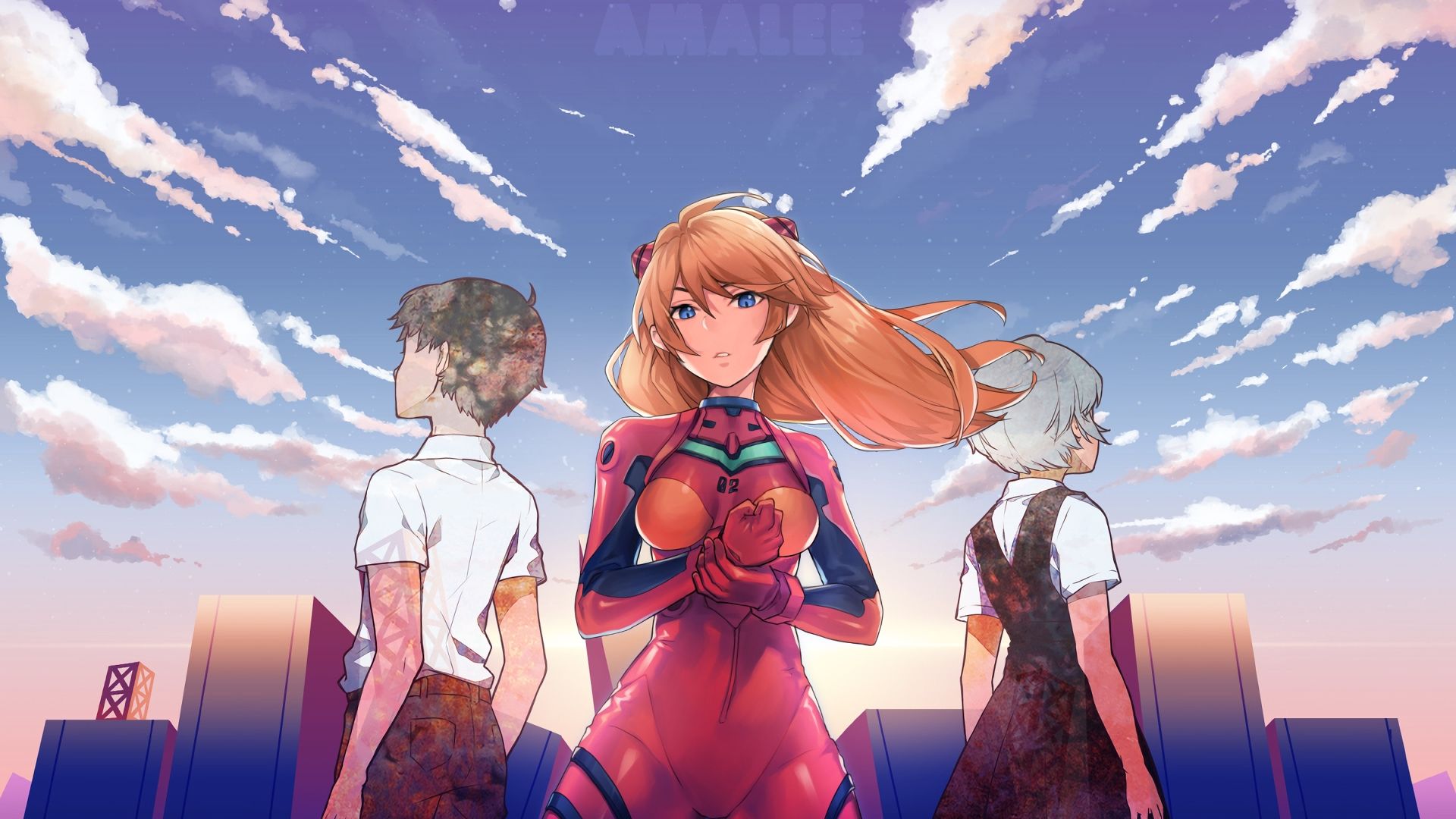 Asuka Langley Sohryu Neon Genesis Wallpapers