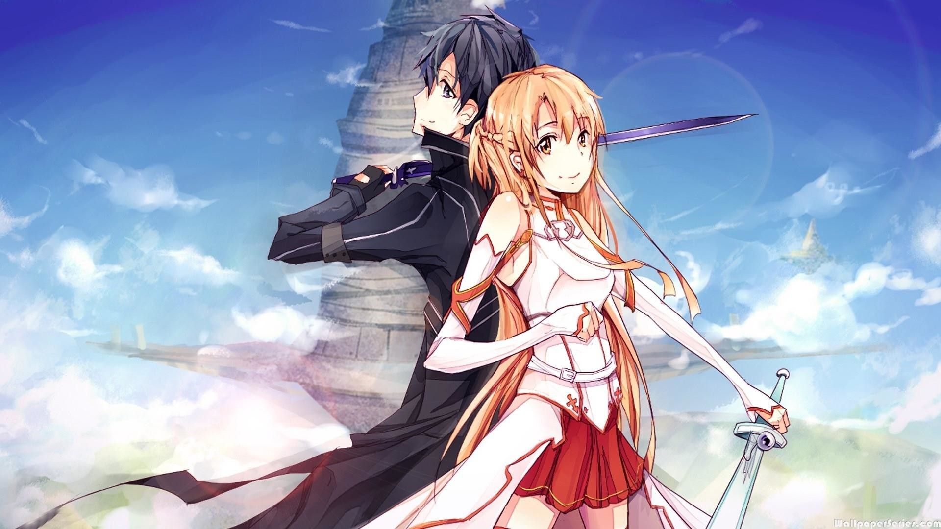 Asuna And Kirito Wallpapers