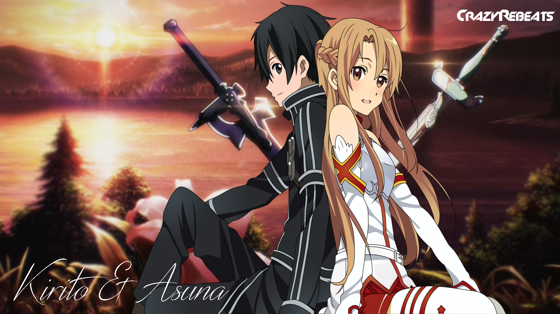 Asuna And Kirito Wallpapers