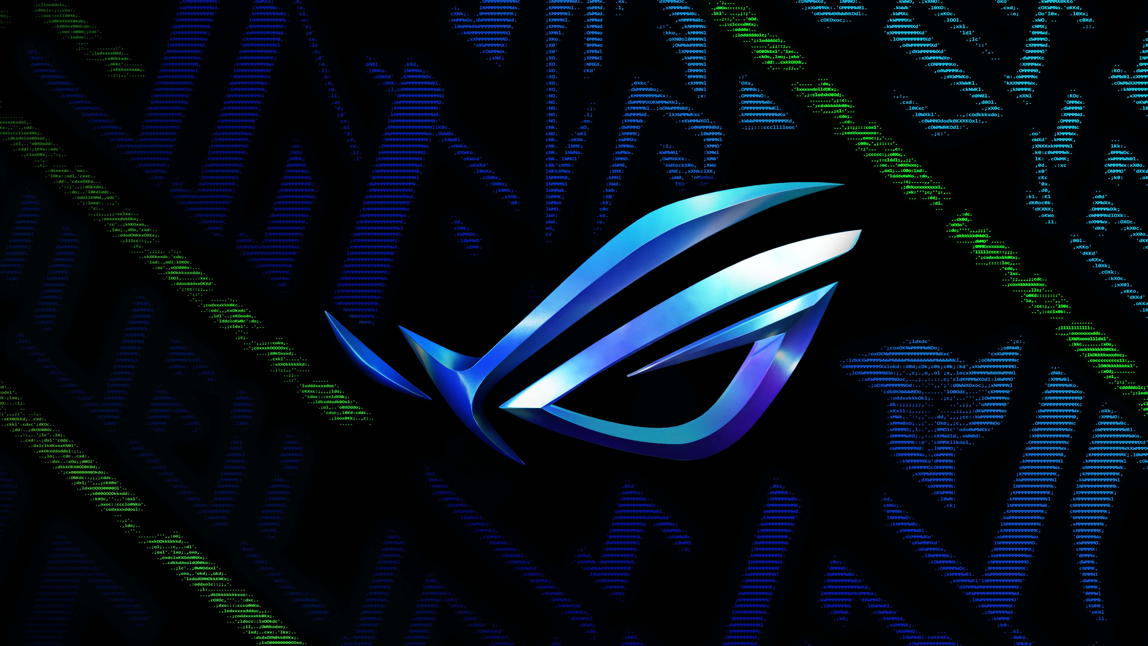 Asus Rog Blue Wallpapers