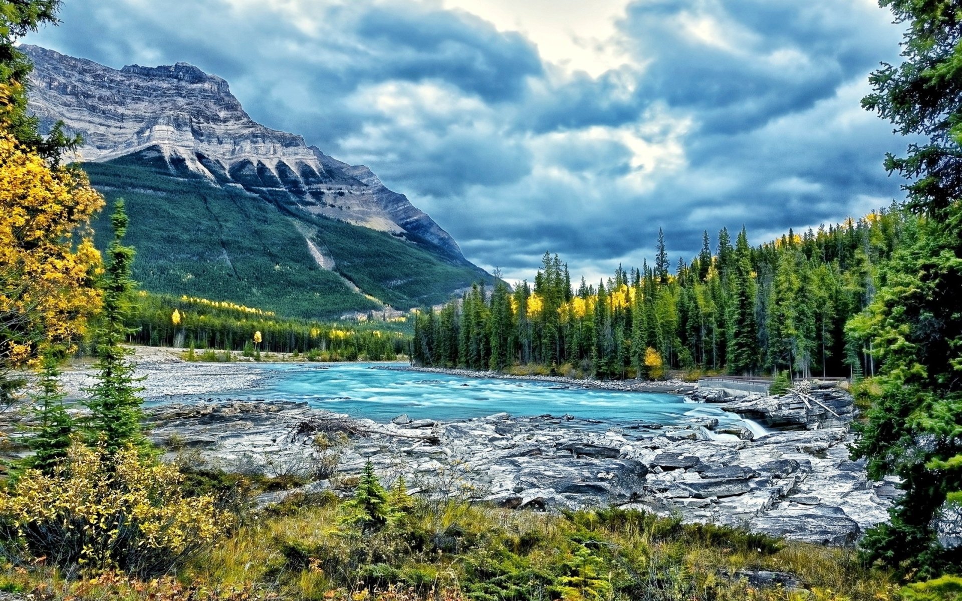 Athabasca Falls Wallpapers