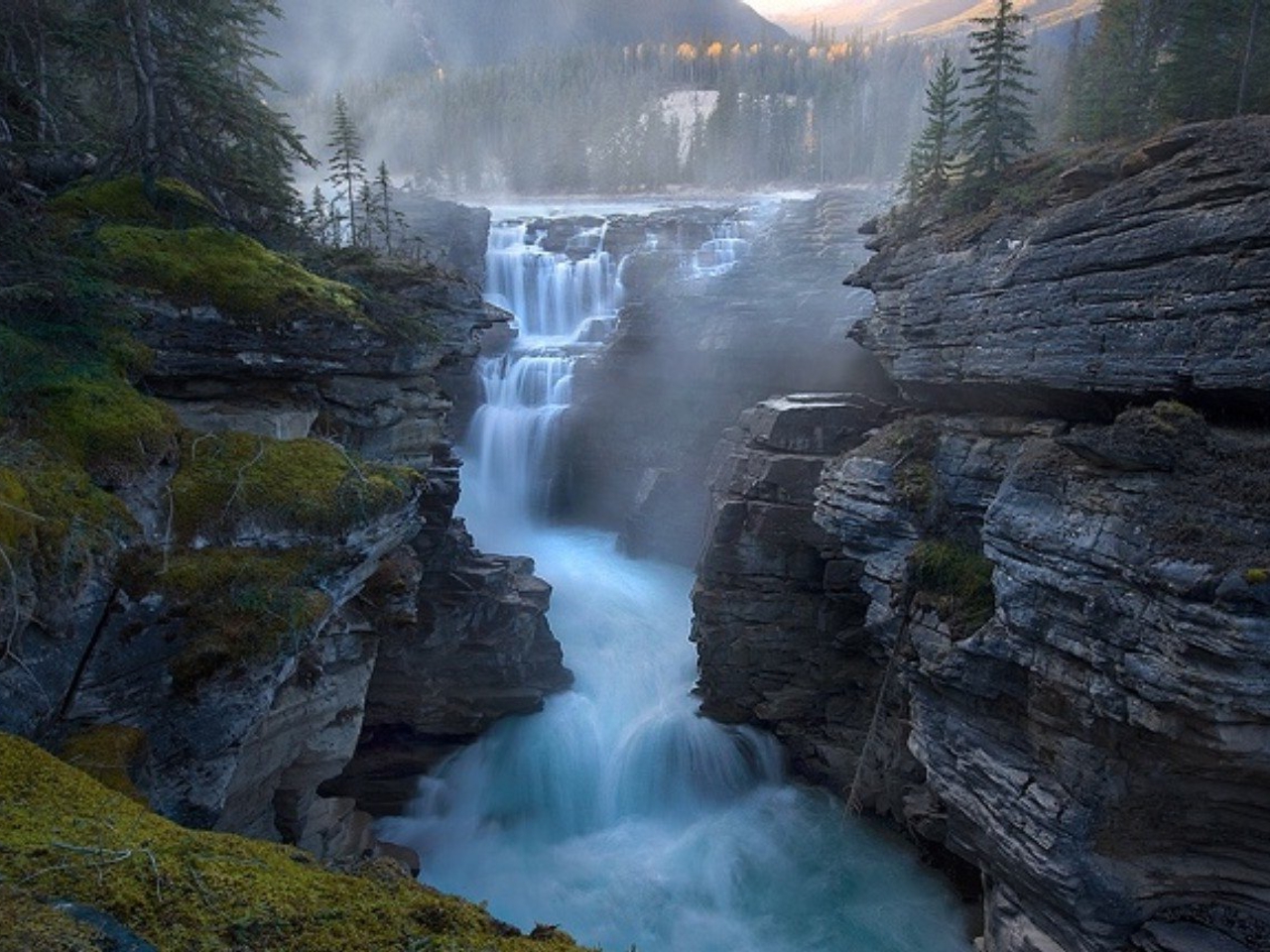 Athabasca Falls Wallpapers