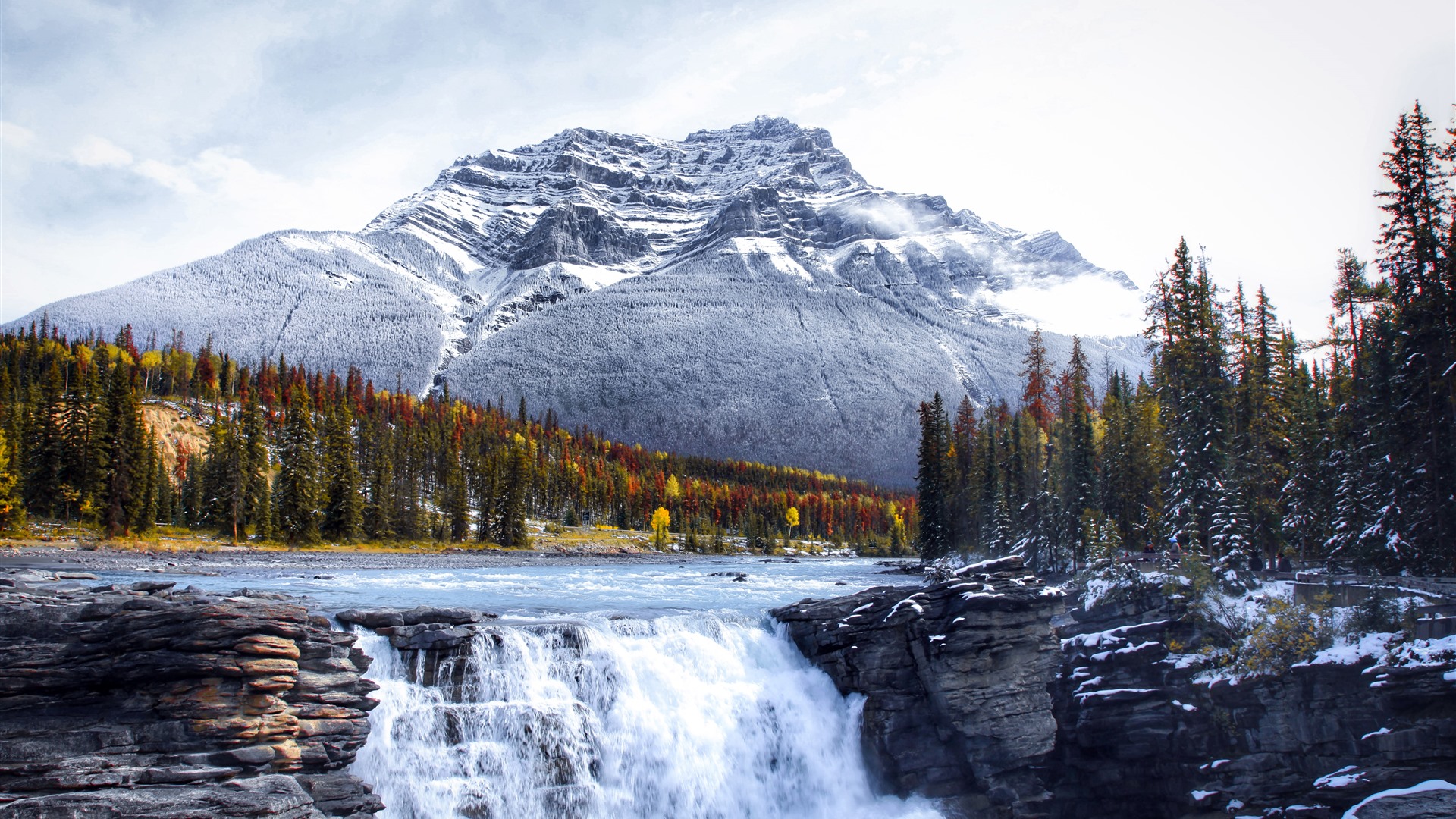 Athabasca Falls Wallpapers