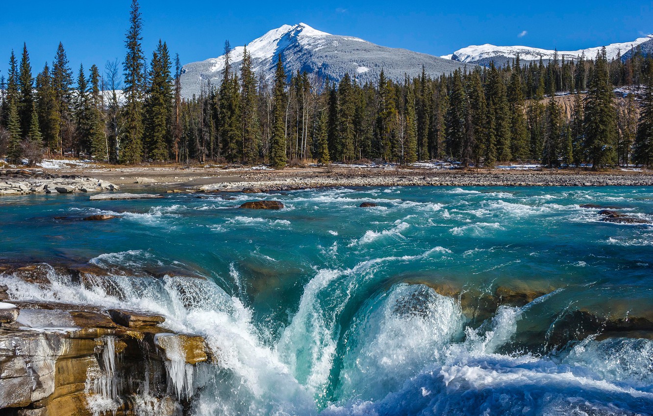 Athabasca Falls Wallpapers