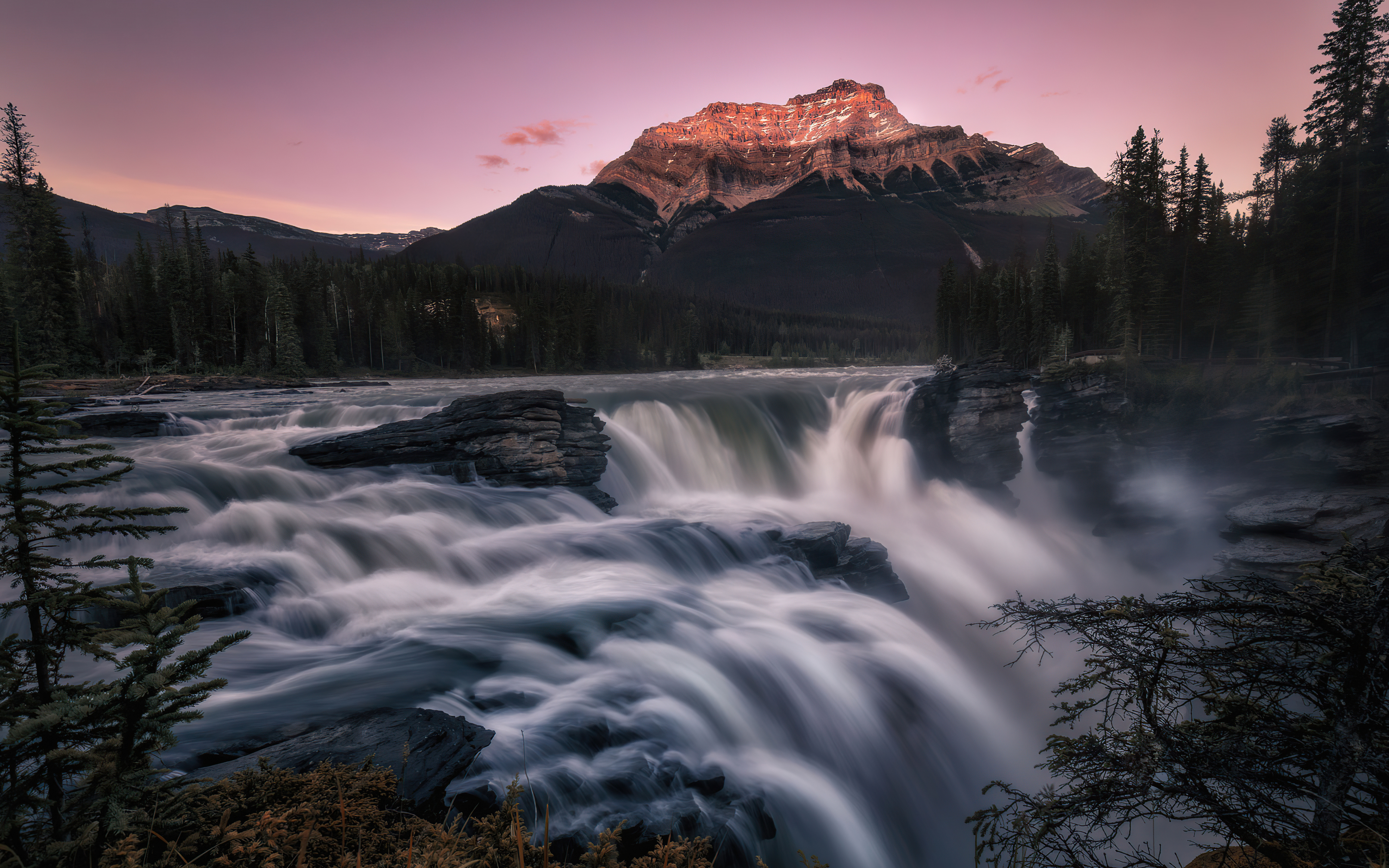 Athabasca Falls Wallpapers