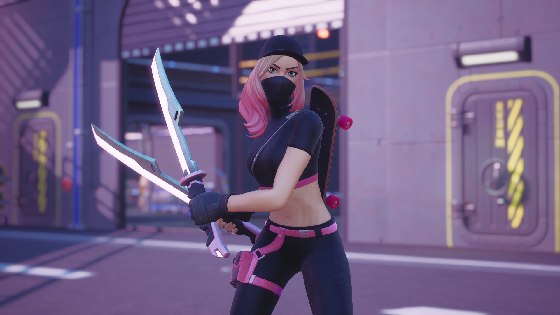 Athleisure Assassin Fortnite Wallpapers