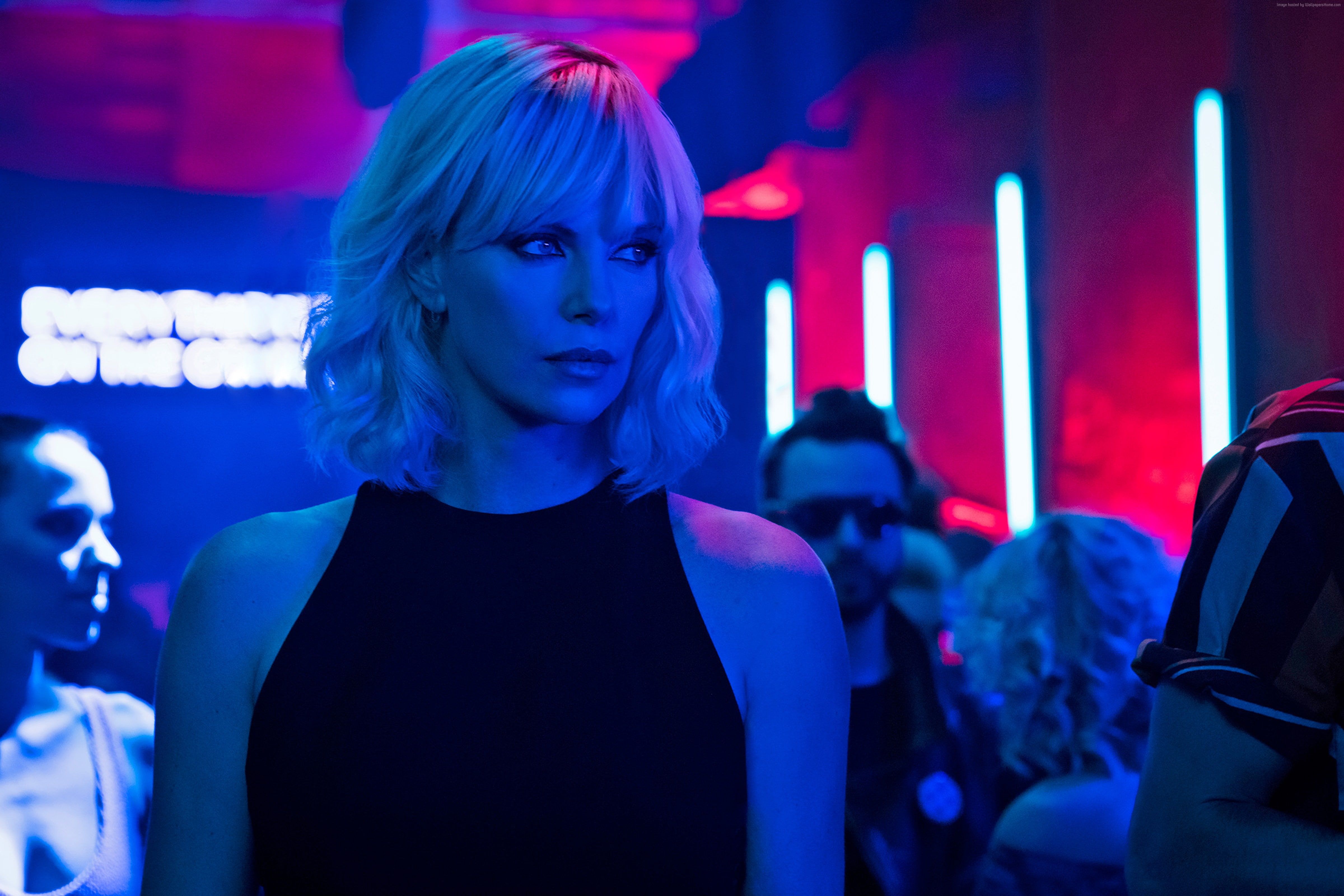 Atomic Blonde Charlize Theron Art Wallpapers