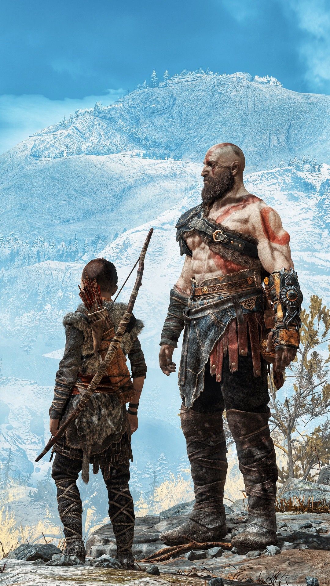 Atreus in God of War Ragnarok Wallpapers