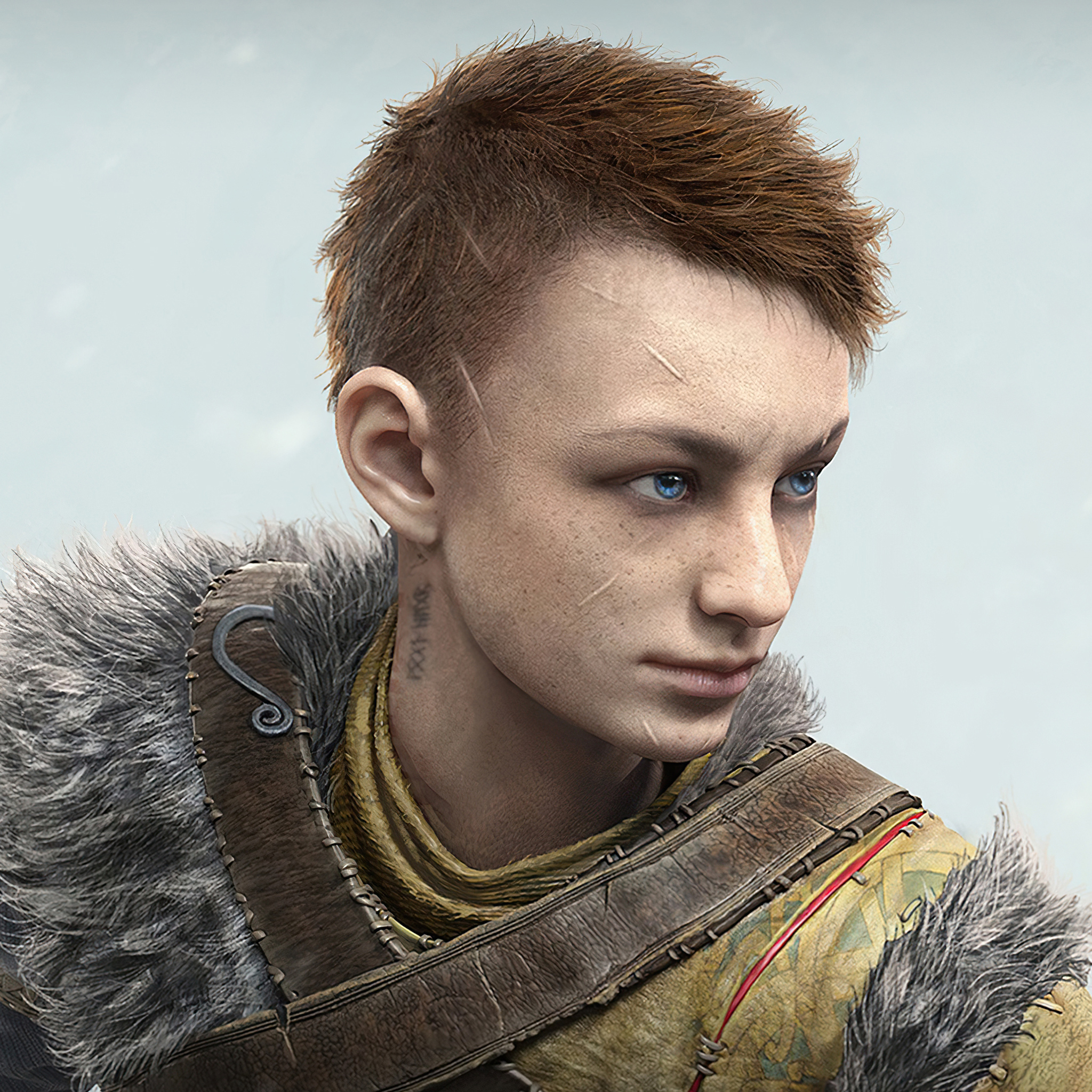 Atreus in God of War Ragnarok Wallpapers