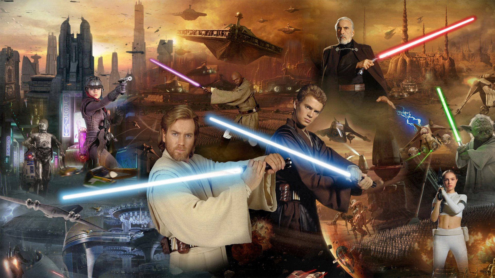 Attack Of The Clones Wallpapers