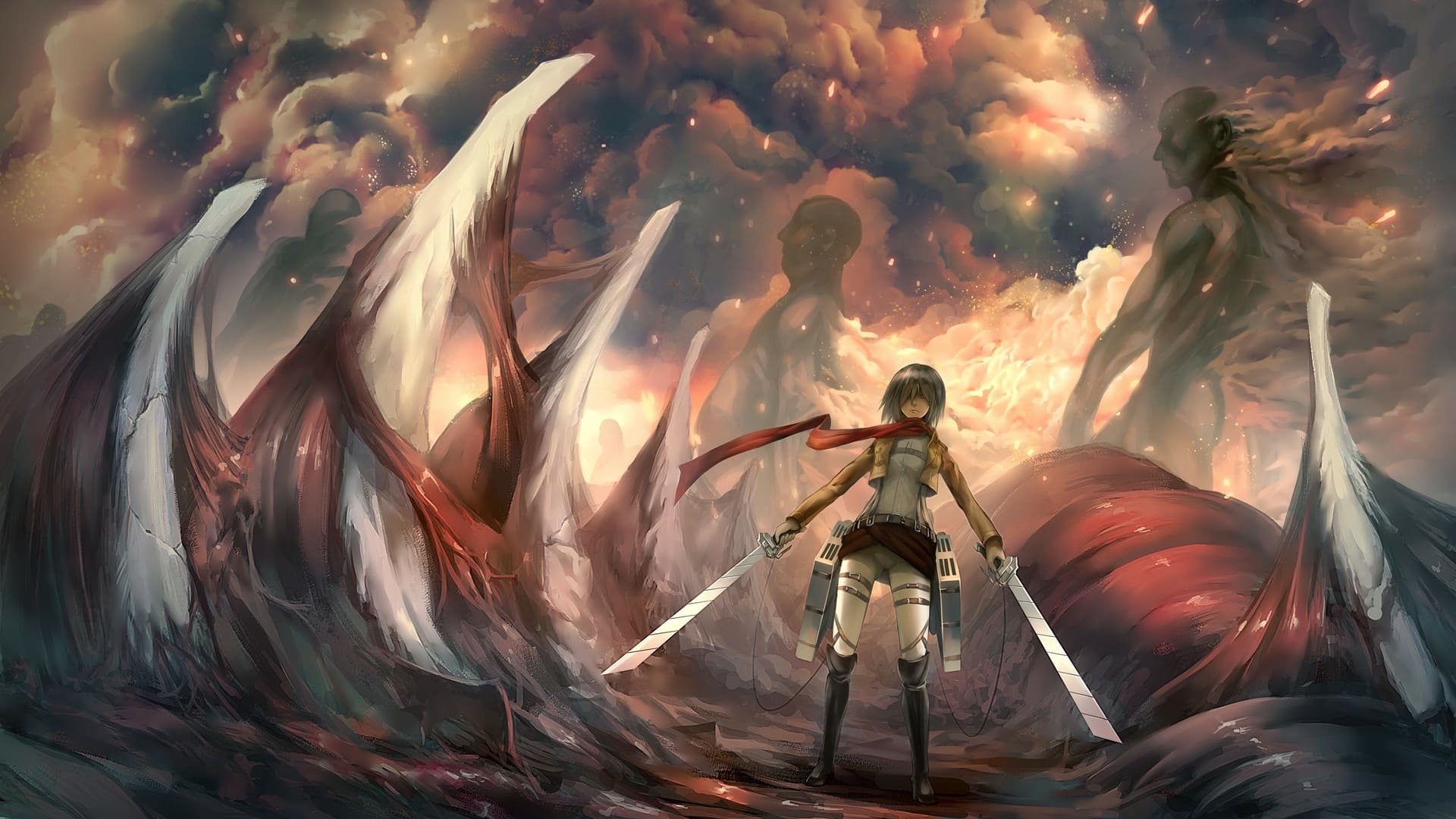 attack on titan 4k Wallpapers