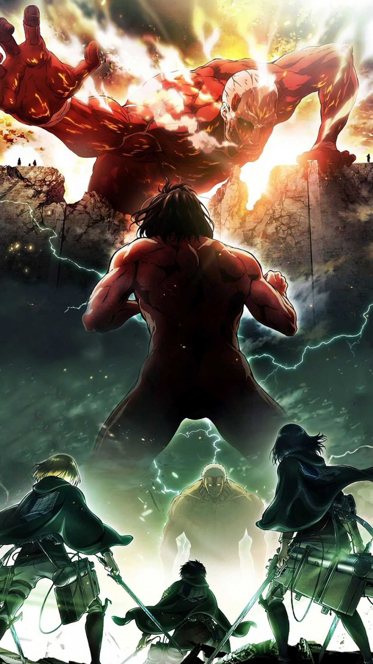 attack on titan anime 4k Wallpapers