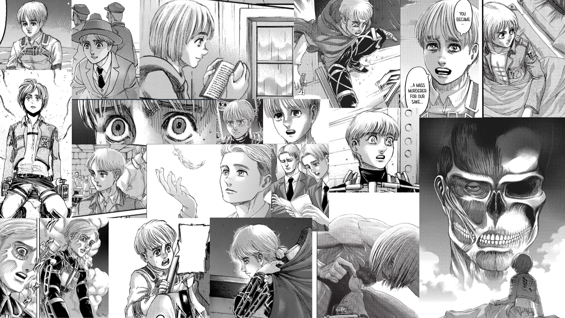 attack on titan armin Wallpapers