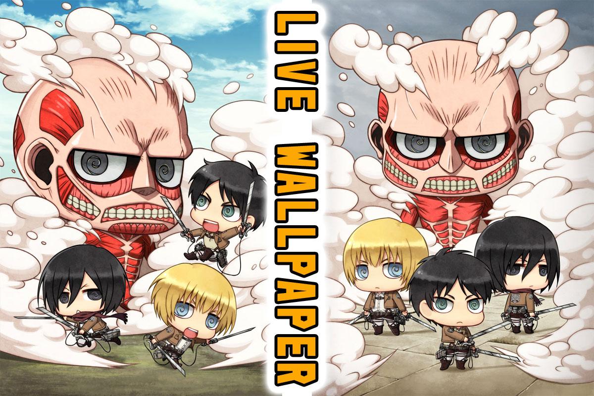 attack on titan chibi wallpaper hd Wallpapers