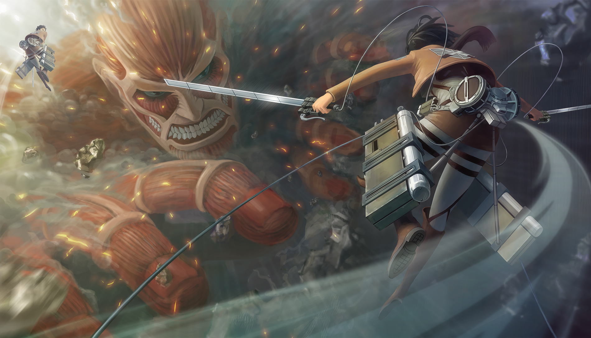 attack on titan desktop Wallpapers