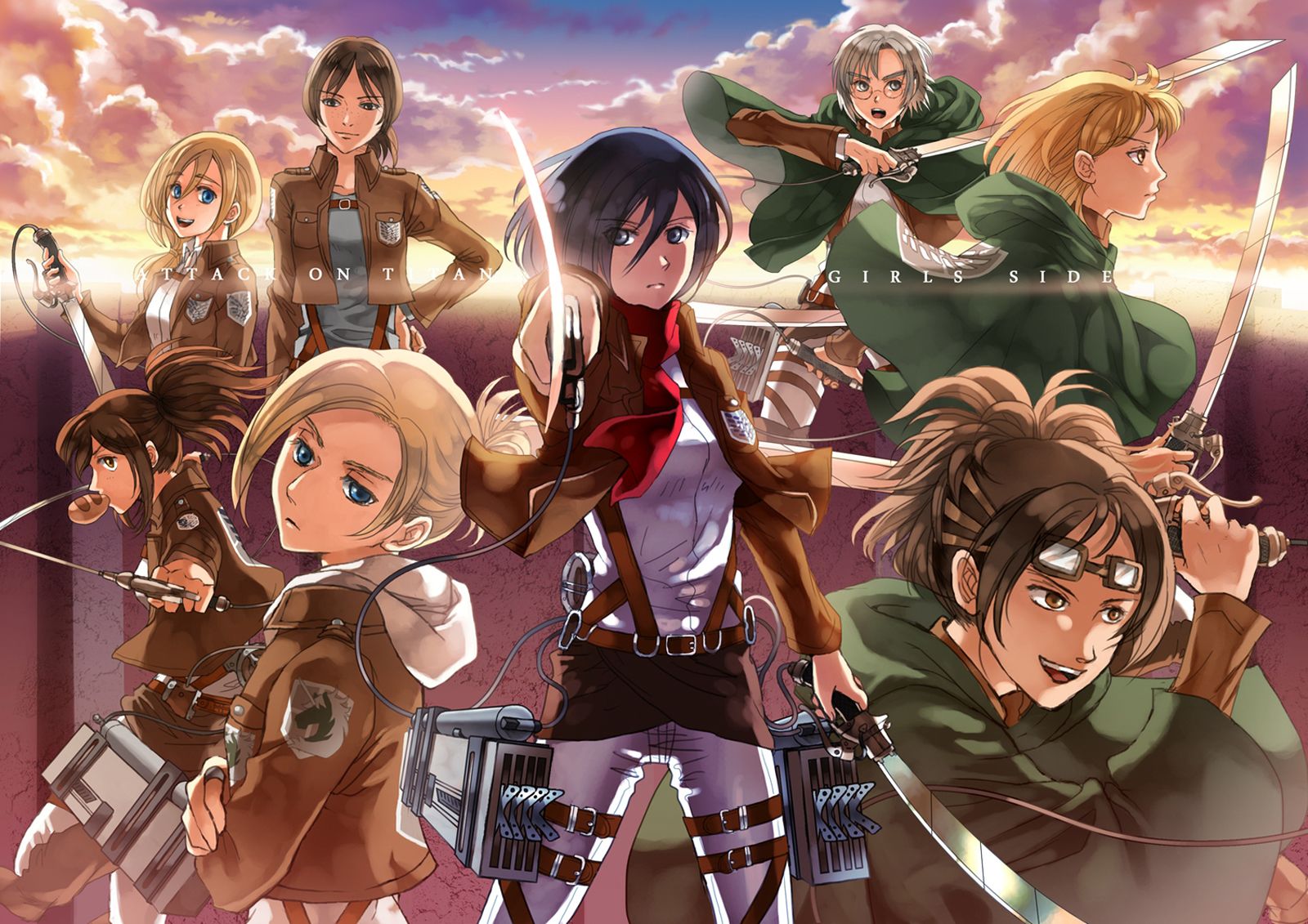 attack on titan fan art Wallpapers