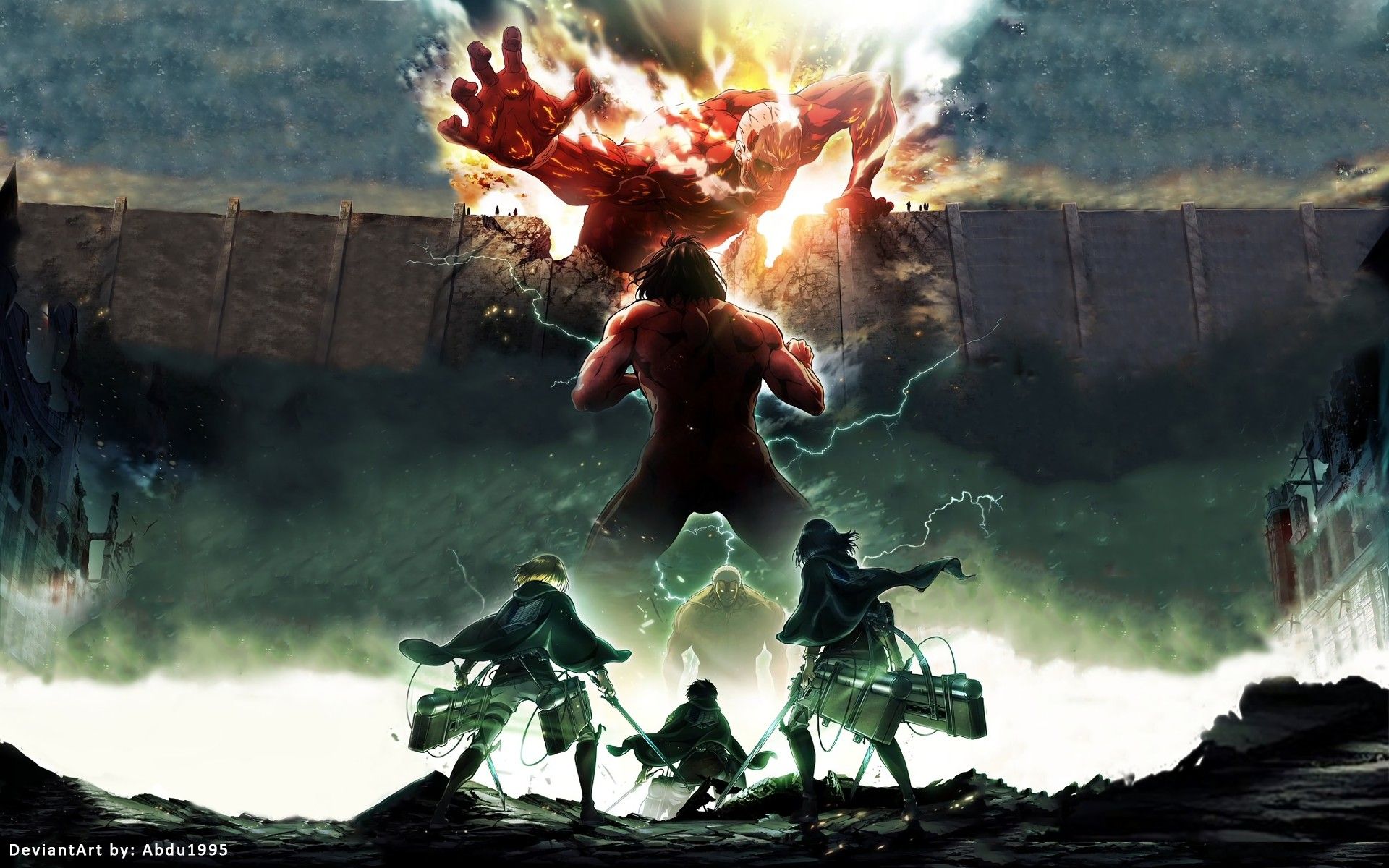 attack on titan game Wallpapers