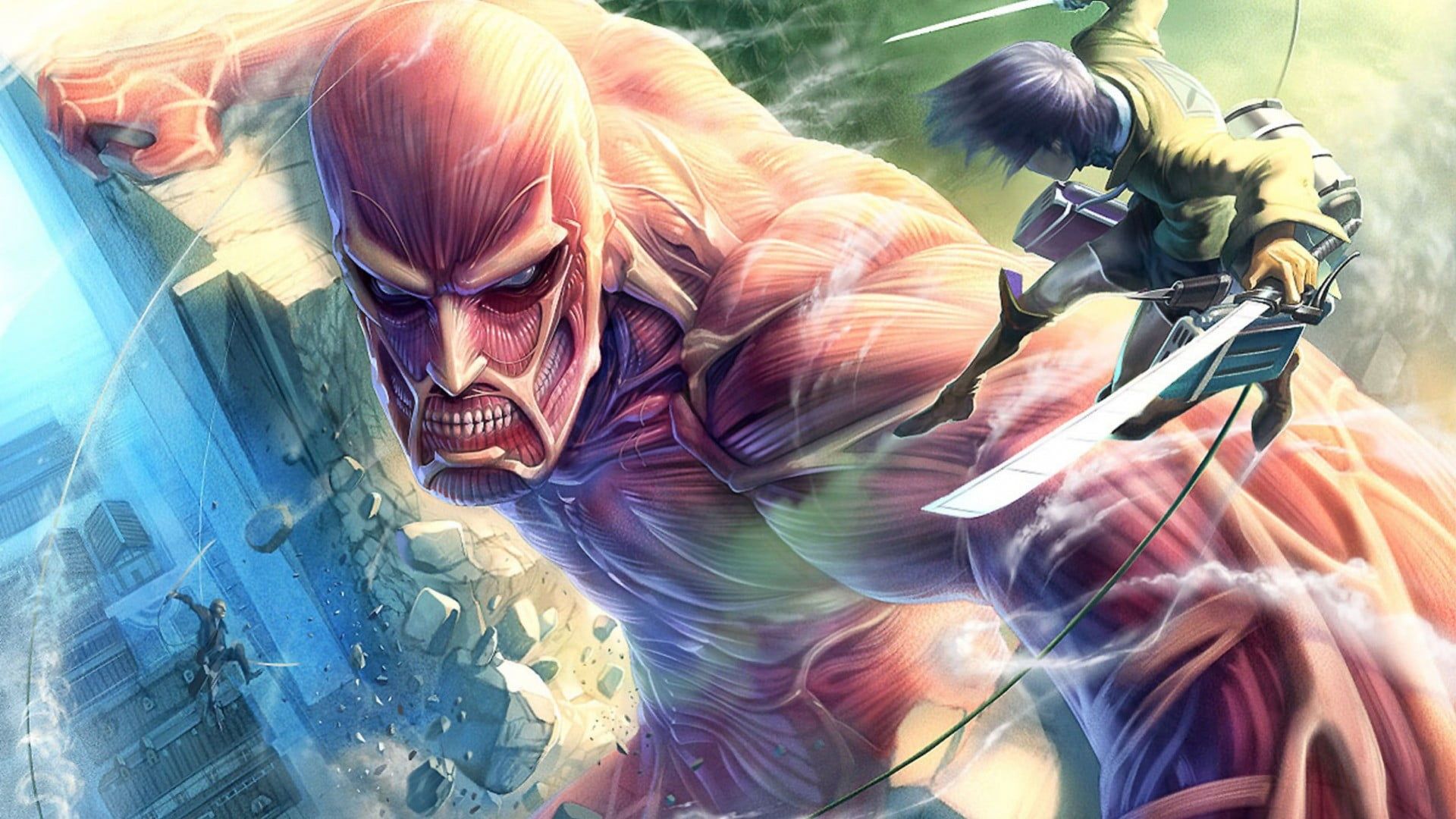 attack on titan game Wallpapers