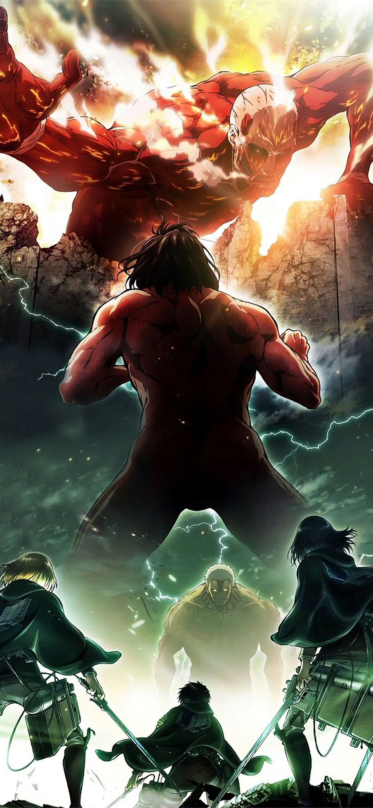 attack on titan iphone wallpapers Wallpapers