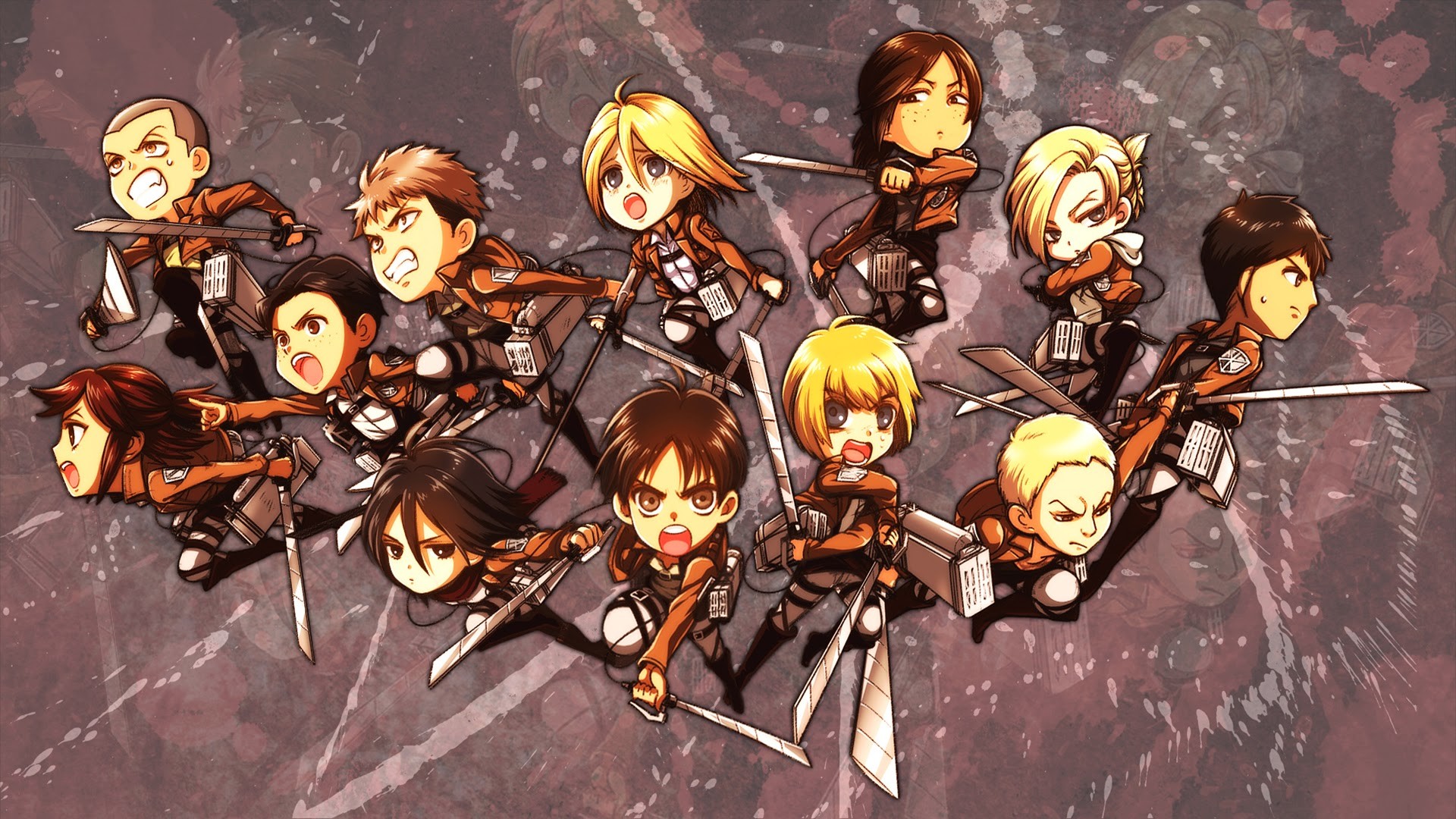 attack on titan laptop Wallpapers