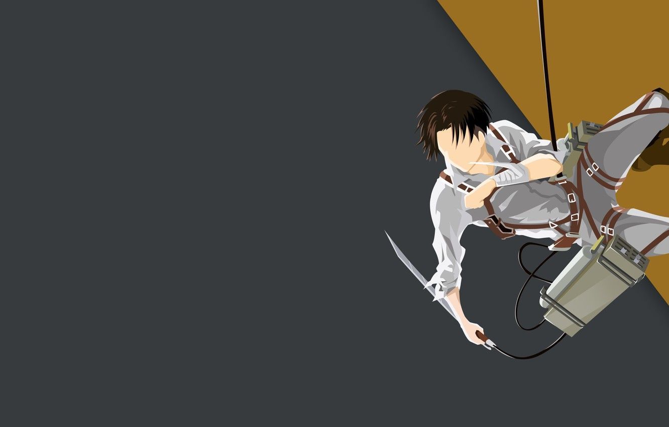 attack on titan minimalist Wallpapers