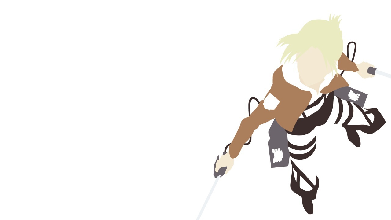 attack on titan minimalist Wallpapers