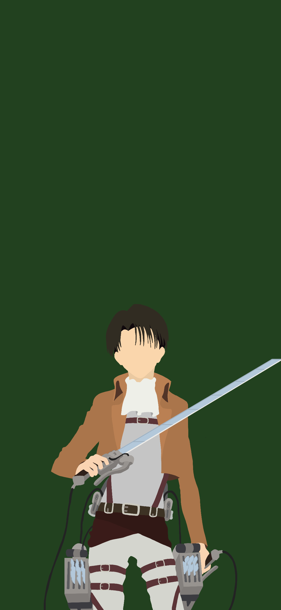 attack on titan minimalist Wallpapers