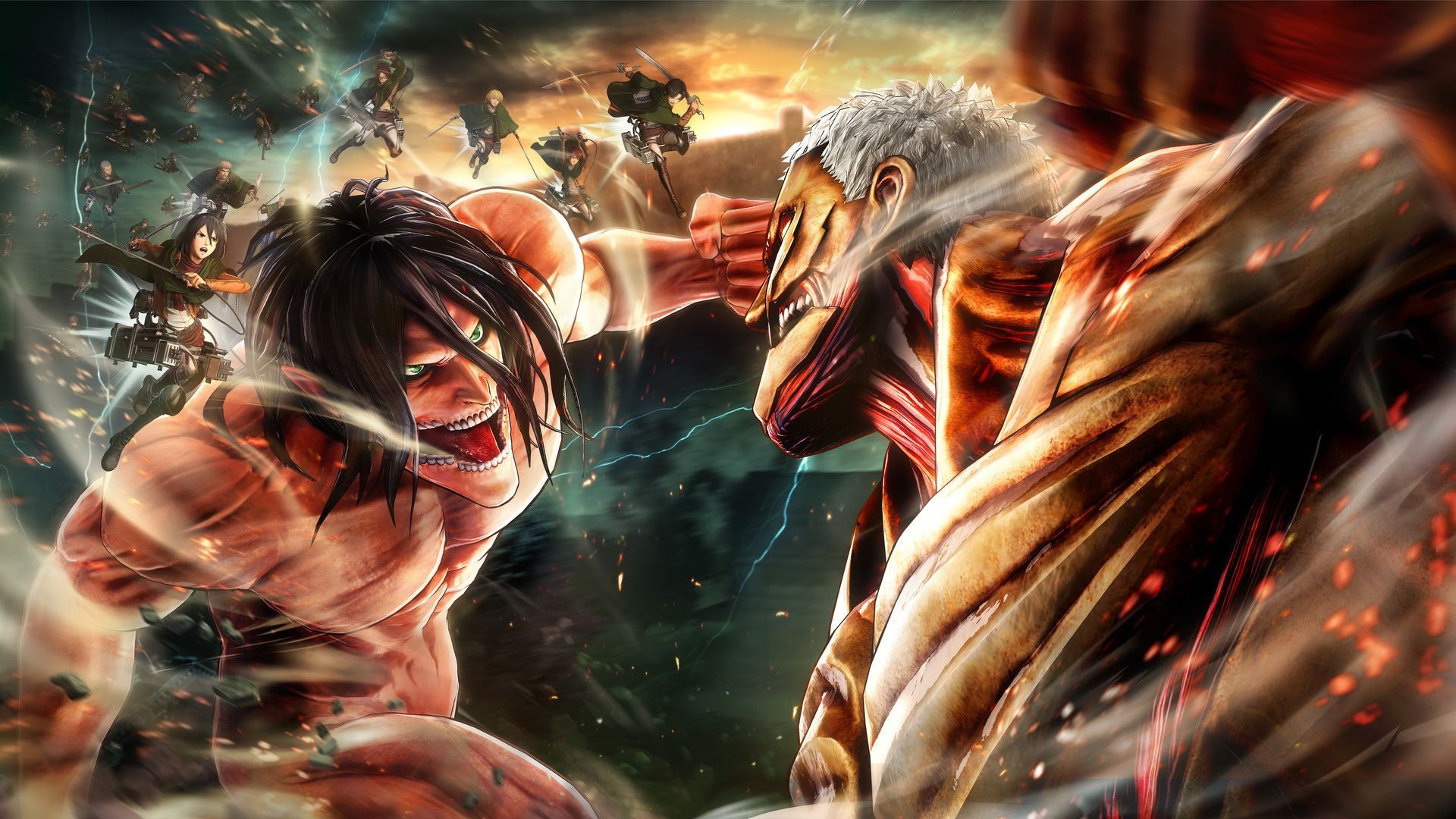 attack on titan pc Wallpapers